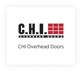 CHI garage doors branding