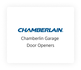 Chamberlain brand logo and product description