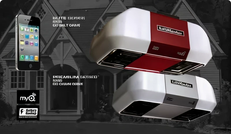 Garage door openers and smartphone display