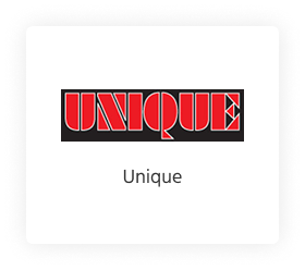 Bold red unique typography design